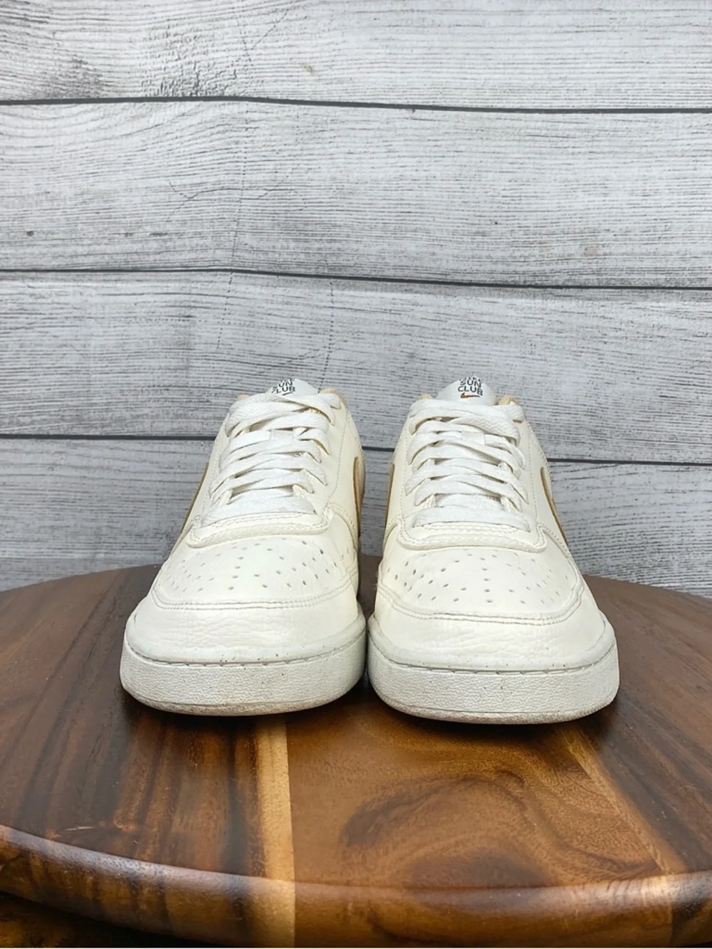 Nike Court Vision Low Next Nature Sail White Sun Club Shoes DH3158-103 Size 9.5
